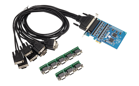 工業PCI-E轉多口串口轉換卡_UT-7928 PCI-E轉8口RS485/422串口卡